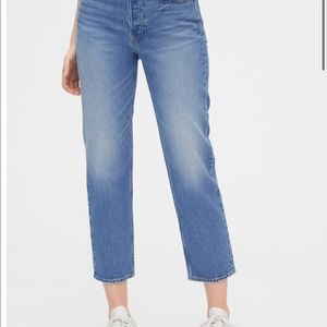 GAP cheeky blue high waisted denim jean size 24